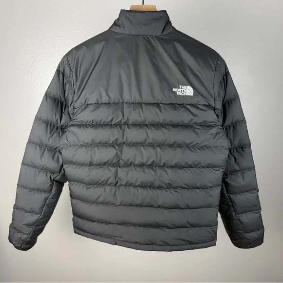 The North Face Men's Small Black Aconcagua 2 Jacket 550 Down Puffer Winter Coat - Picture 4 of 9